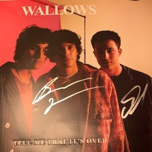 Wallows signed poster from Spring tour 2022